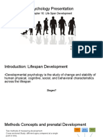 Psychology Presentation Chapter 10 - Life Span Development