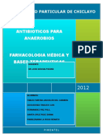 Antibioticos para Anaerobios