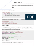 Apex - Objects PDF