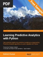 Learning Predictive Analytics With Python - Sample Chapter