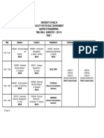 Timetable M. ENG. YR 1 SEM 1 2015-16