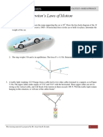 Chapter 3 Newton - S Laws of Motion - Problem Sets