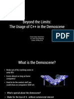 Beyond The Limits The Usage of CPP in The Demoscene