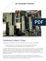 Scott-T Transformer Connection Overview - EEP