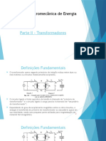 Conversão Parte II - Transformadores