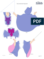 Fairy Godmother Papercraft: Torso