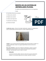 Componentes de Un Sistema de Alcantarillado Pluvial