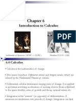 Introduction To Calculus: Archimedes of Syracuse (Bhaskara II (1114 - 1185)