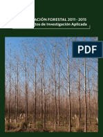 Investigación Forestal 2011 - 2015: Los Proyectos de Investigación Aplicada