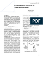 PSCAD Simulation Model of D-Statcom For Voltage Sag Improvement