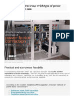 Which Type of Power Factor Correction To Use - EEP