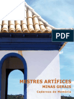 Mestres Artificeis Minas Gerais - IPHAN