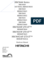 H83644 Hitachi Micro Controlleur