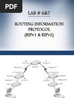 Routing Information Protocol (Ripv1 & Ripv2)