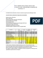 Analisís y Diseño de Cimentación de Tanque Vertical para Almacenamiento de Agua de La Red Contra Incendio en Ampliación de Módulo