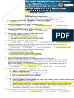 Theory of Accounts Mockboard 2013 With Answers