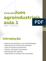 Resíduos Agroindustriais