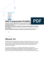 SMI Corporate Profile: Home Opportunities Meet Our Team Insights Contact