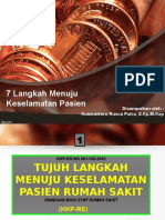 7 Langkah Menuju Keselamatan Pasien