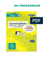 Livre Du Professeur Conversation Et Grammaire