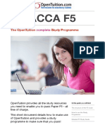 ACCA Study Guide f5