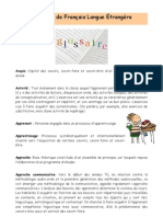 Glossaire de FLE