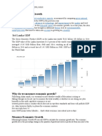 What Is Economic Growth: Sri Lanka GDP