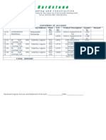 Jackbilt Hauling of Finish Product RGS 164 Dec. 01 To 06, 2015