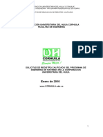 Documento Maestro Ing Sistemas 2016 V1