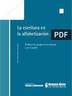 La Escritura en La Alfabetización Inicial