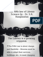 The Fifth Law of DR (Repaired)