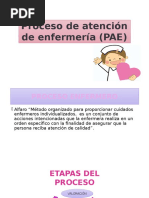 Proceso de Atención de Enfermería PAE