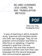 Grammar Translation Method