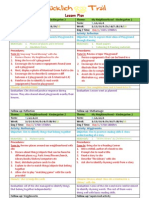 Glücklich Trail: Lesson Plan