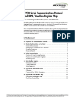 9200 Serial Communications Protocol and ION / Modbus Register Map