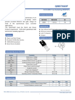 QM07N60F (20110429) Posible Reemplazo Del Mosfet para TV Haier Led 32 Pulgadas Led Mosfet Original M0014D