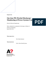 1 - Online PD Monitoring of Power System Components