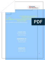 A Comparative Analysis of The Various Savings and Investment Avenues With Special Reference To Mutual Fund