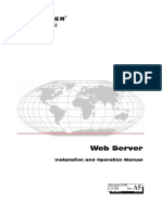 Web Server: Installation and Operation Manual