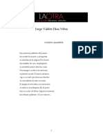 Jorge Valdés Díaz-Vélez Poemas