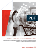 BAIN REPORT China Ecommerce The New Branding Game