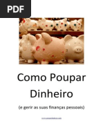 Como Poupar Dinheiro