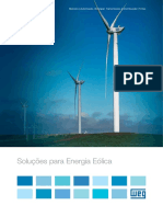 WEG Solucoes para Energia Eolica 50036044 Catalogo Portugues BR