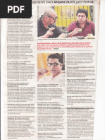 Neel Dutta Interviews Dad Anjan Dutta On Byomkesh Bakshi - Film by Kaustav Ray, Owner at RP Techvision