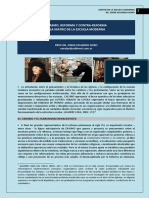 Erasmo, Reforma y Contra-Reforma en La Formacion de La Escuela Moderna.