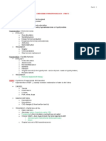 Endocrine Pathophysiology Nursing Notes - Part 2