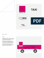 Taxi, Manual para Cromatica de Taxi para CDMX