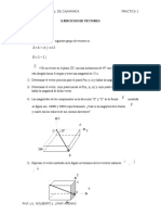 Ejercicios de Vectores