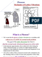 Vibrations Phonons3