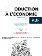 Introduction À L'économie - La Consommation